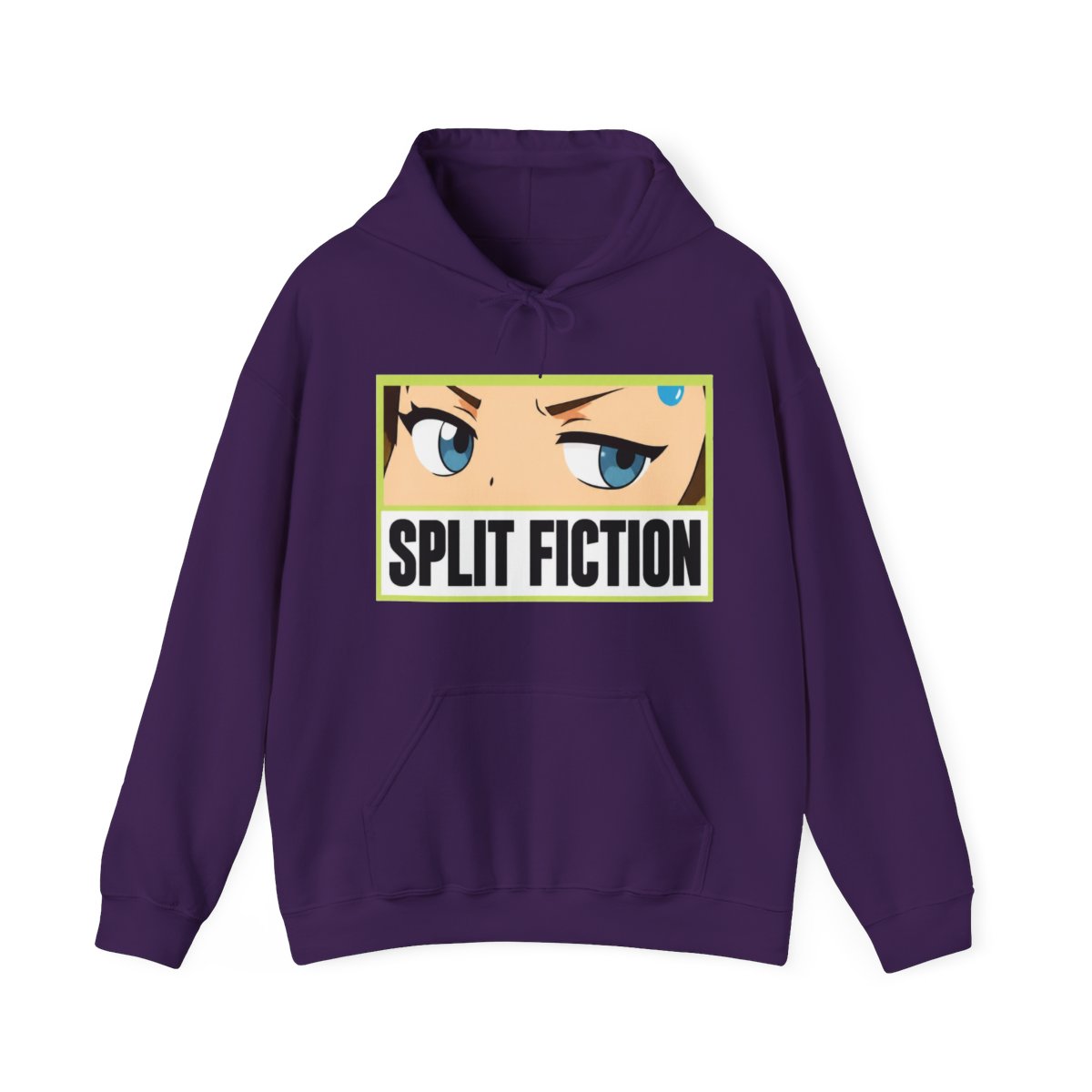 View Split Fiction Chibi Zoe Eyes Hoodie (Black) details