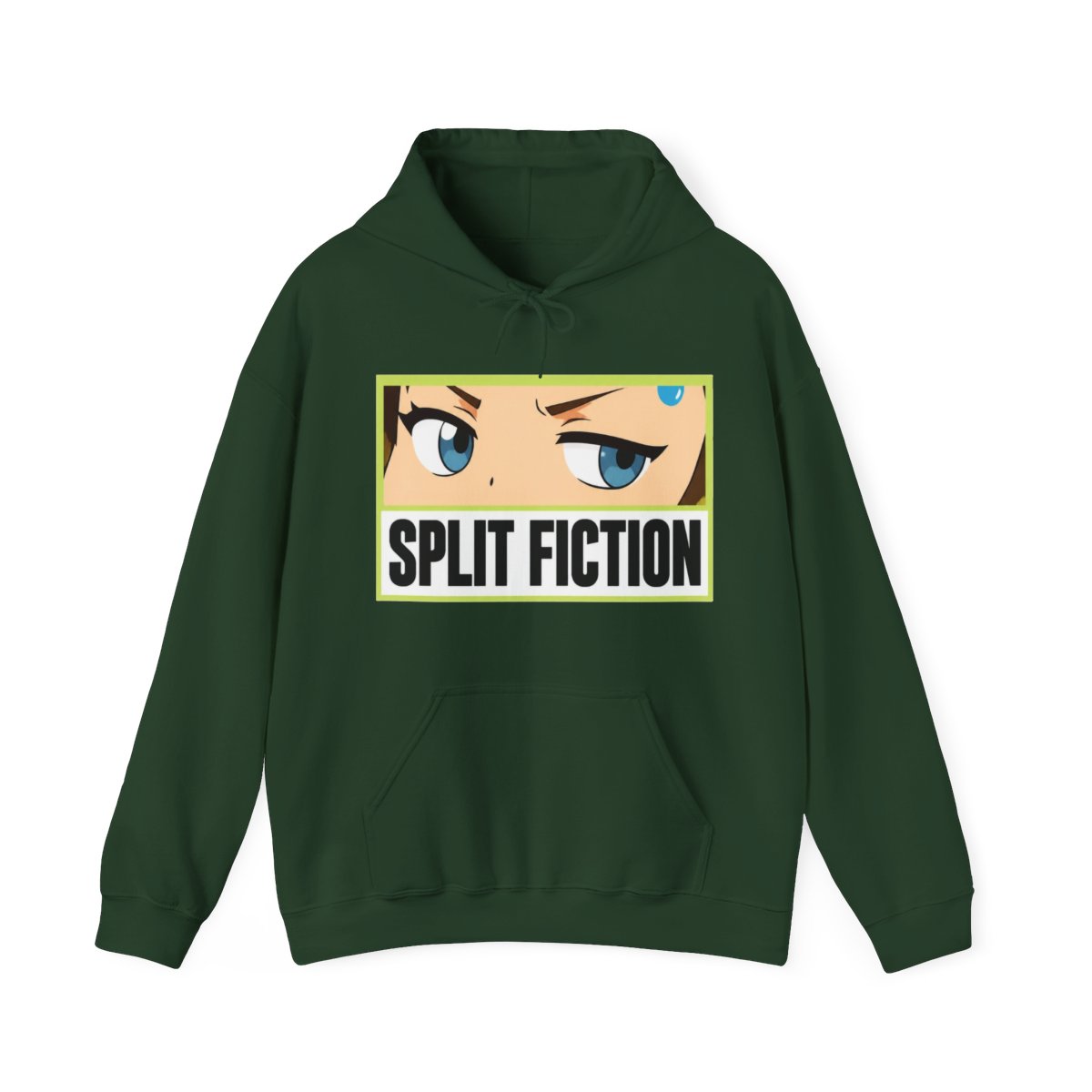View Split Fiction Chibi Zoe Eyes Hoodie (Black) details - alternate angle 5, merchandise
