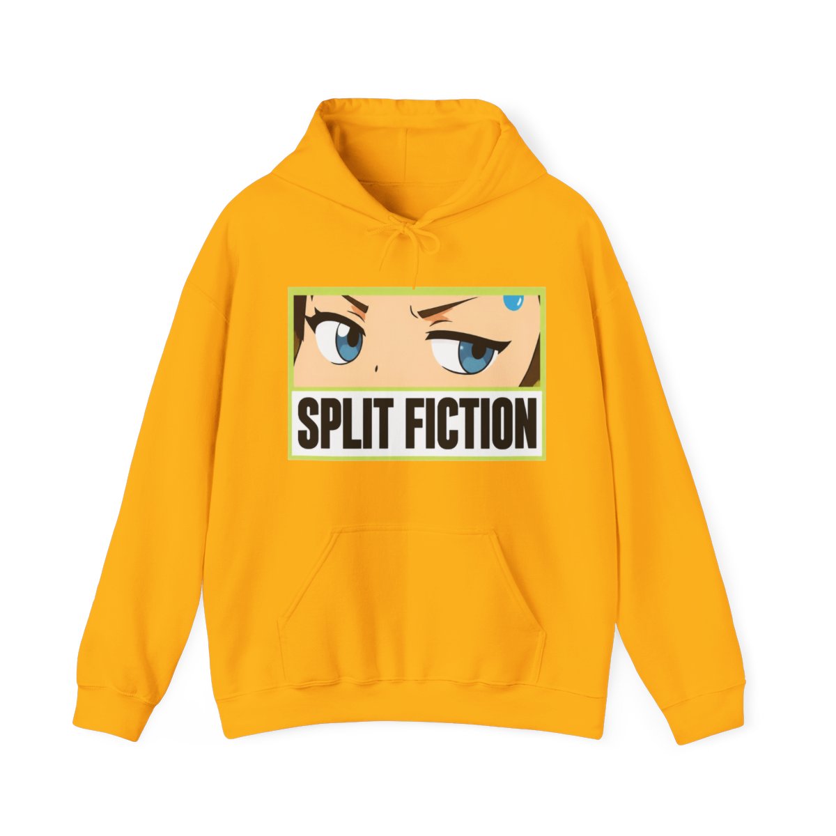 View Split Fiction Chibi Zoe Eyes Hoodie (Black) details - alternate angle 2, merchandise